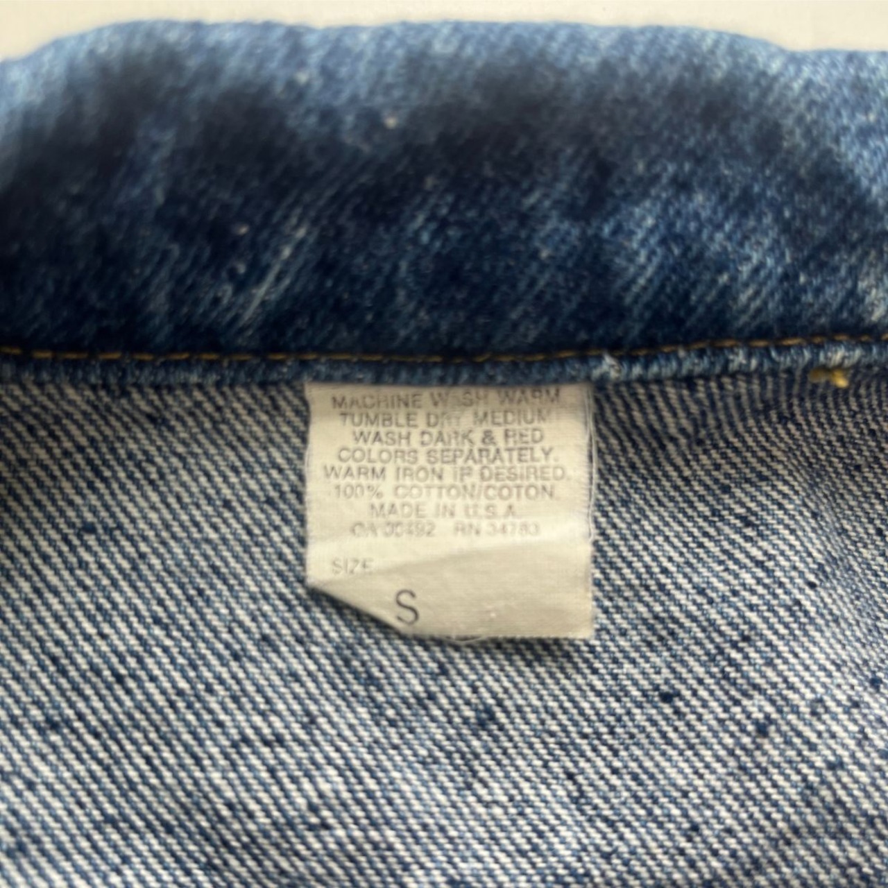 ＜VINTAGE＞Adult Lee Denim Jacket sizeS (2610JK01)｜アダルト リー ヴィンテージ デニムジャケット - 6
