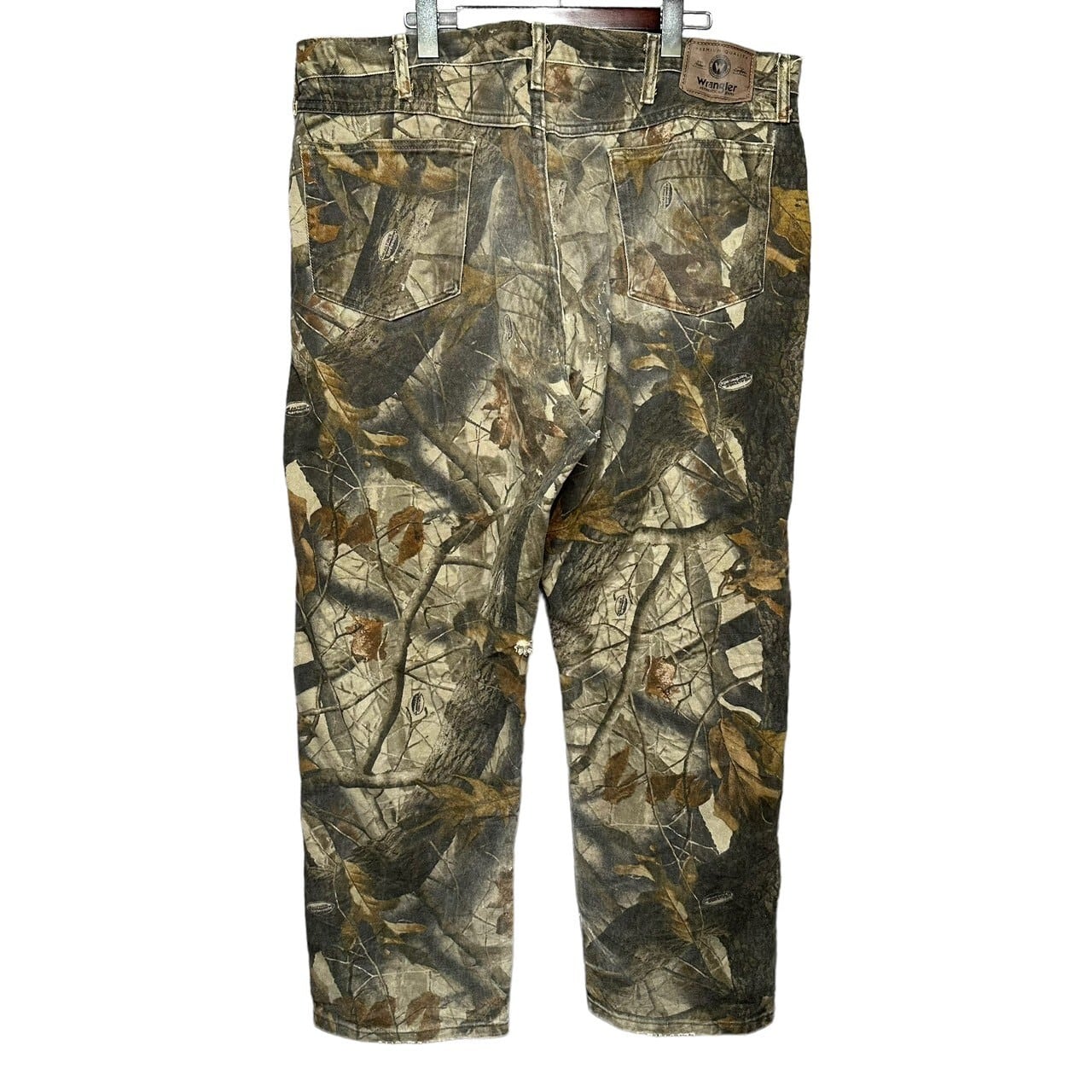 W42×L30】wrangler リアルツリーパンツ ダブルニー | 古着屋OLDGREEN
