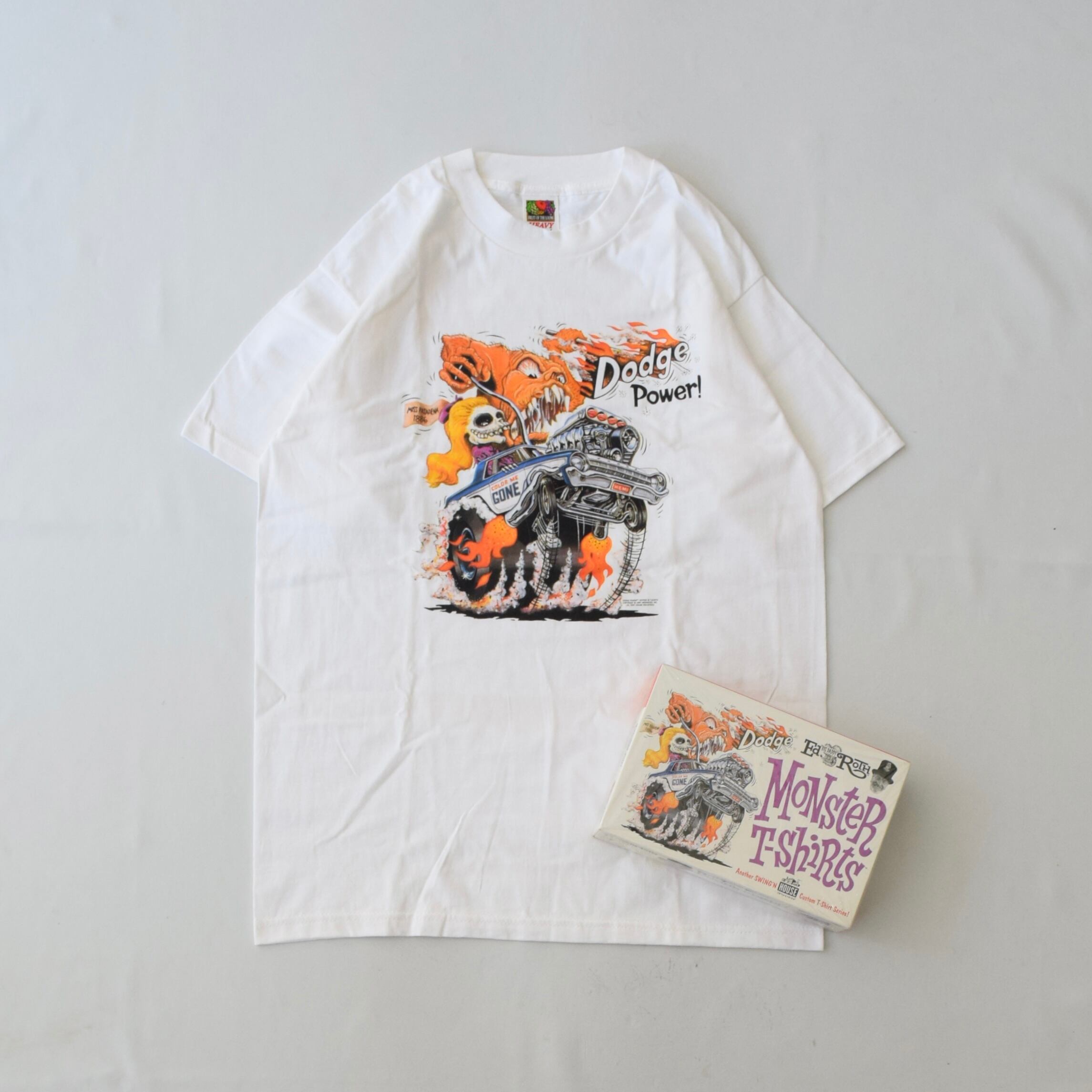 箱付き デッドストック】'97 Ed.ROTH MONSTER Dodge Power 半袖