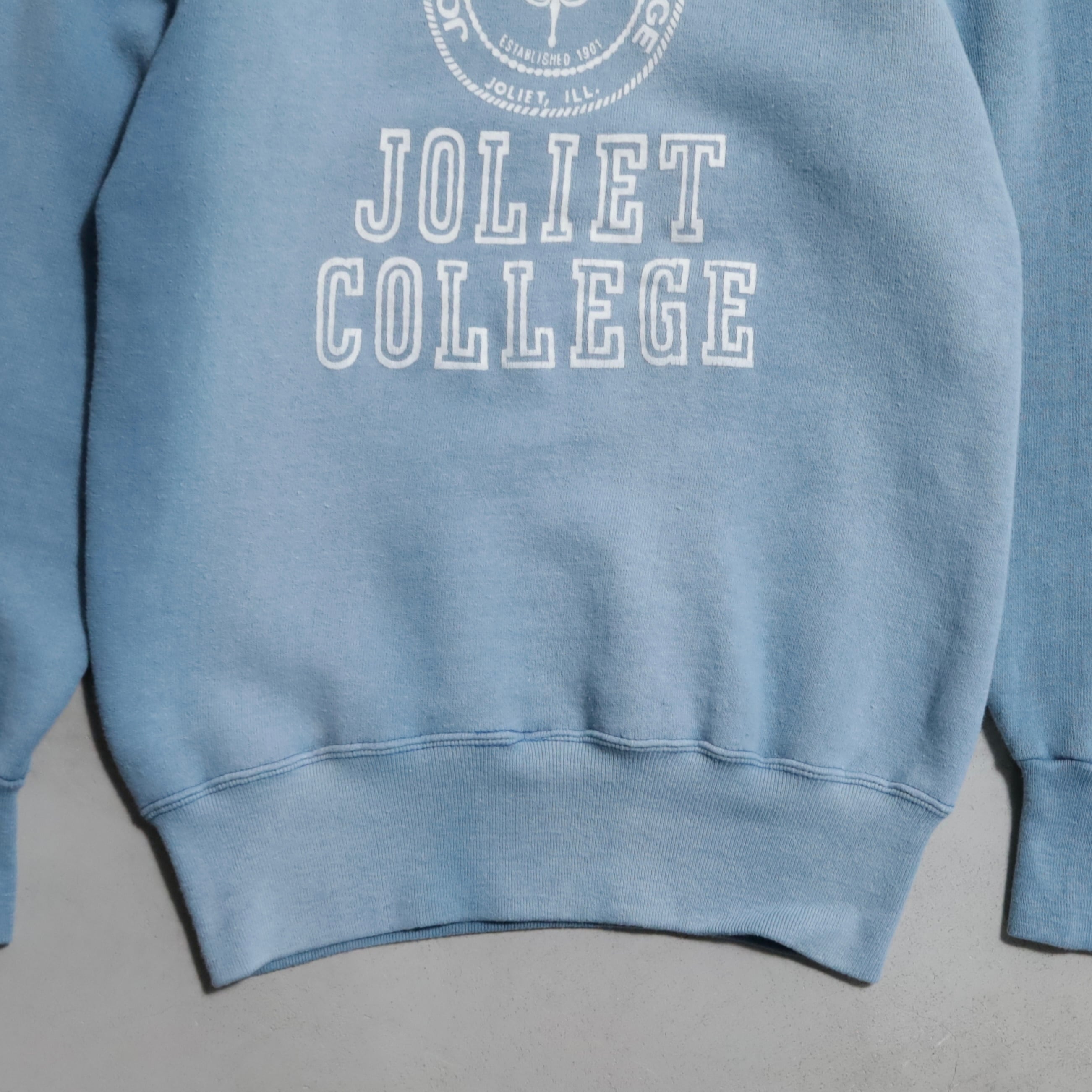 OLD FLOCKY PRINT SWEAT SHIRT (GOOD SUN FADE/GOOD CONDITION) | Tiny