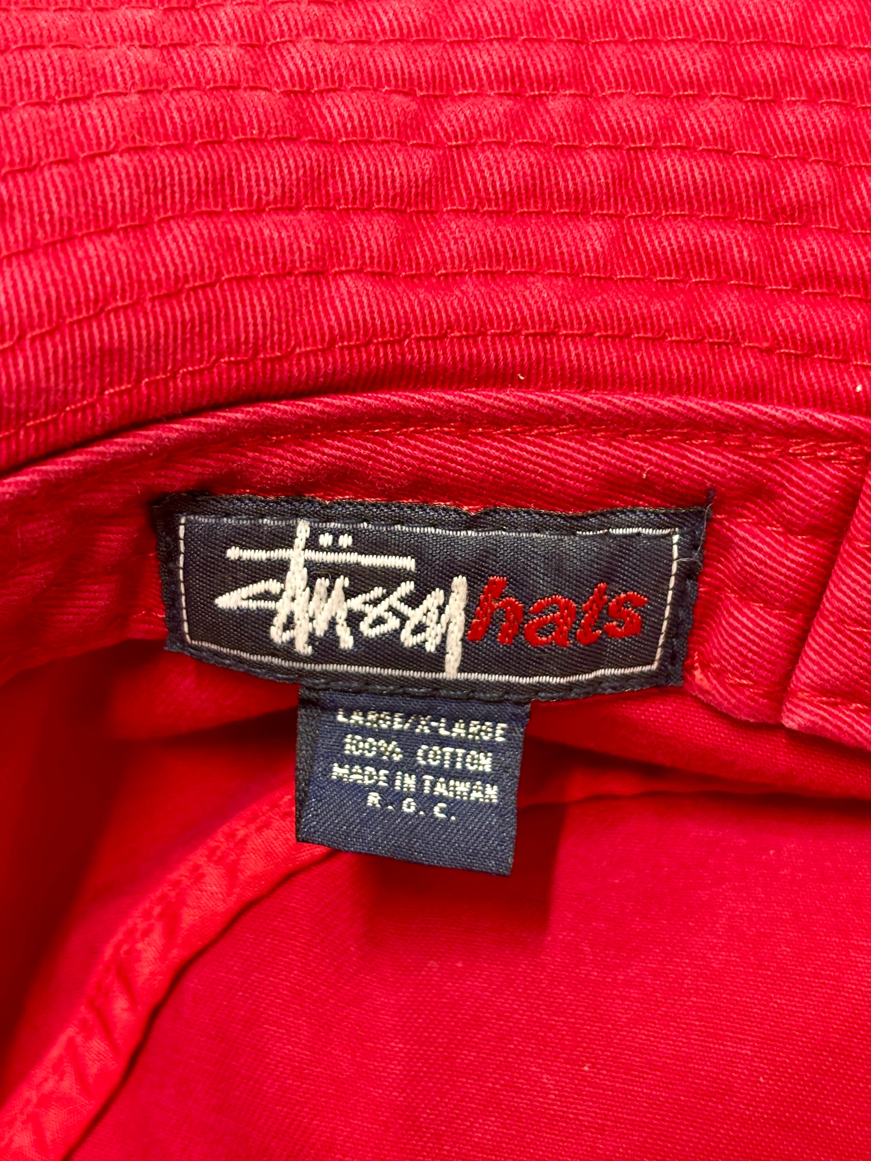 90～00s OLD STUSSY/Bucket Hat/紺タグ/L-XL/バケットハット/ストック