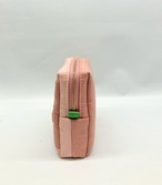 ポケットティッシュケース付き　スクエアポーチ　もも｜とりさん工房ーかわいいハンドメイドポーチ