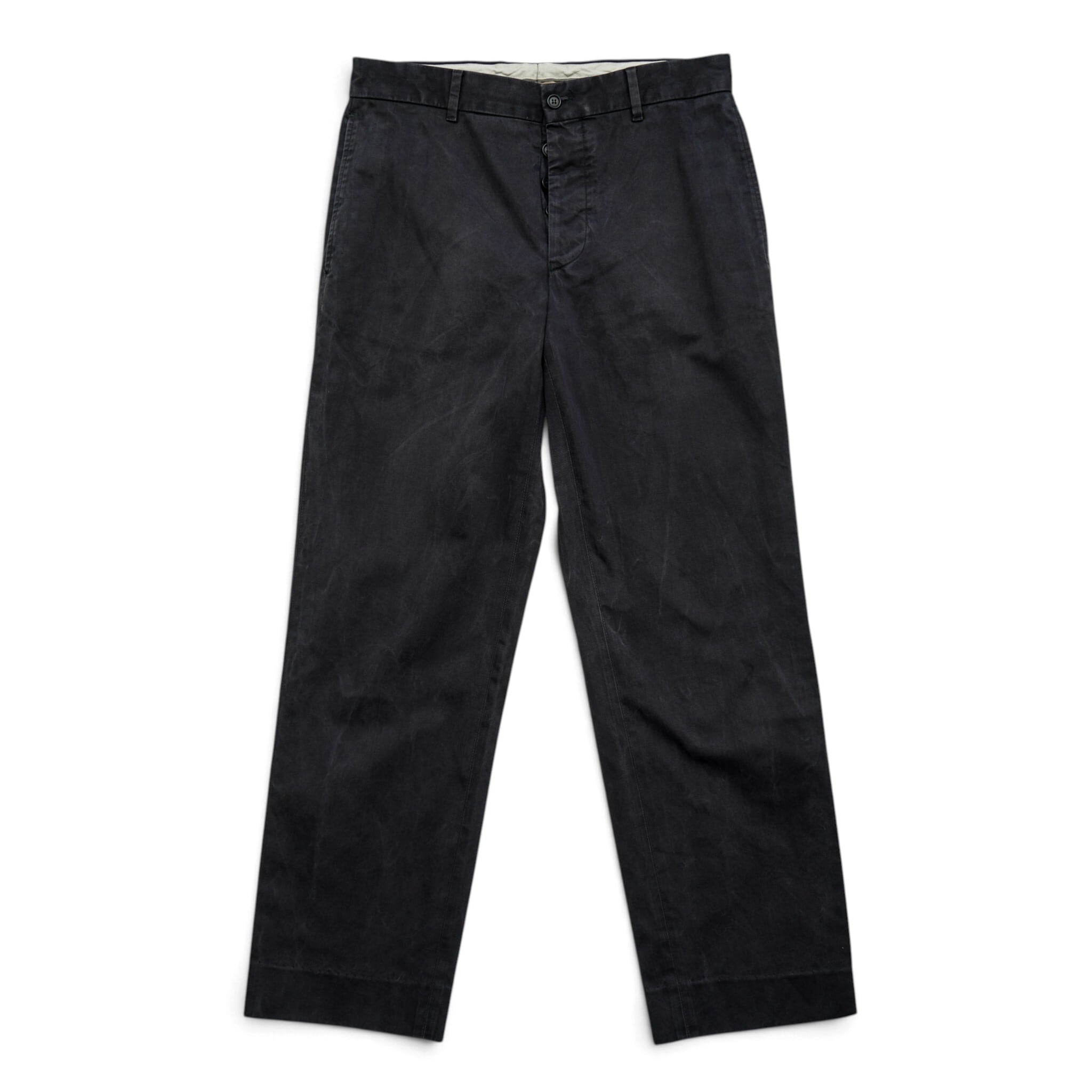 Helmut Lang ヘルムートラング 本人期 コットンチノパン ブラック サイズ46