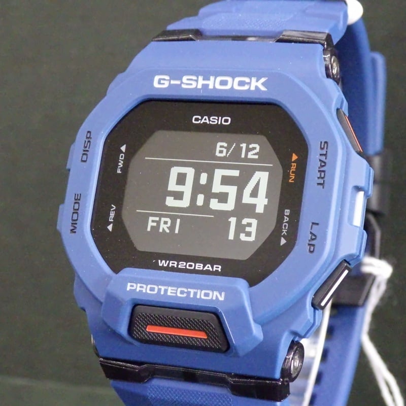 カシオ G-SHOCK GBD-200-2JF ブルー [20気圧防水 歩数・カロリー・距離
