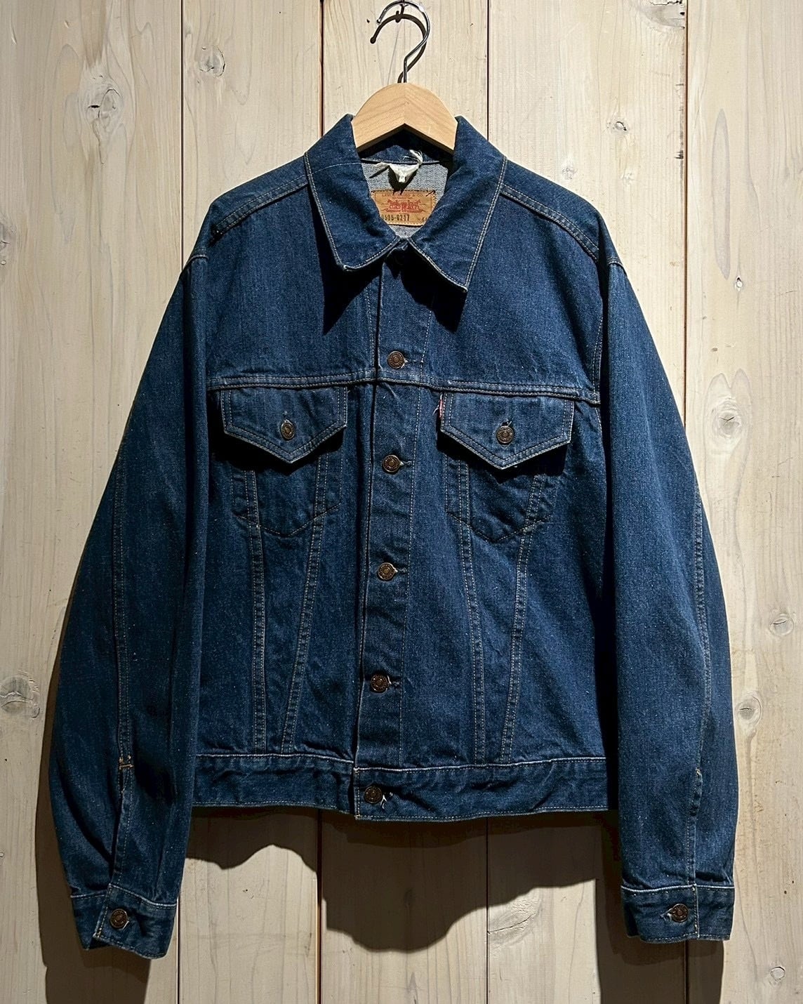M 濃紺 90s Lee カウボーイ デニム ジャケット 1st ファースト Leeリーデニムジャケット ジージャン カウボーイ ファースト シンチ