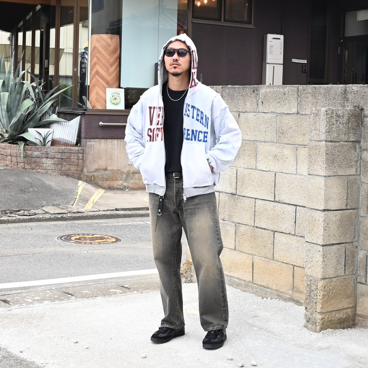 CCU(シーシーユー),sandwater(サンドウォーター)ダブルライダースジャケットstyle