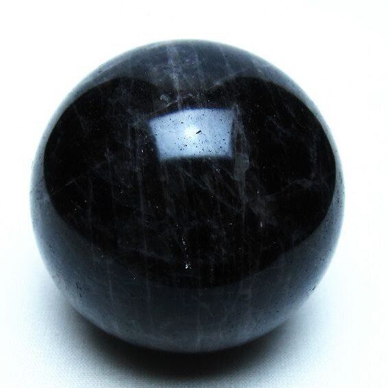 モリオン 黒水晶 丸玉 58mm 一点物 151-9529