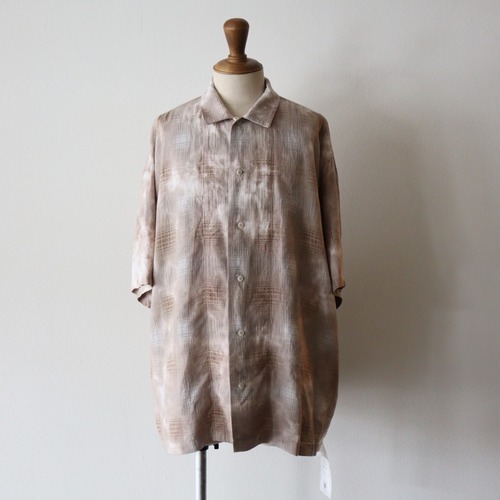 INNAT " OMBRE CHECK SS SHIRT ( Beige )"