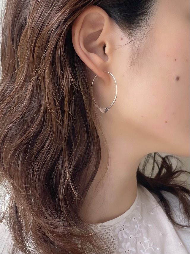 雫 hoop pierce M