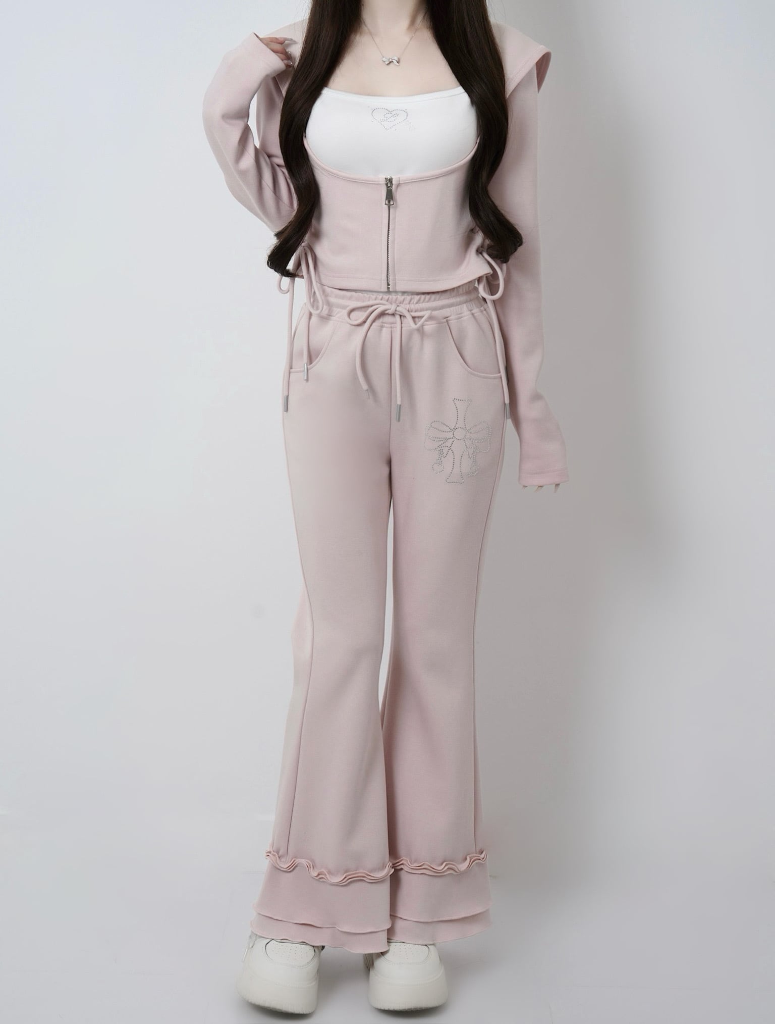 lumignon ♥ tweed bijou lumi T【ピンク】 ルミニョン b85b0d86fa0ebd43849d9ef8aed8f9
