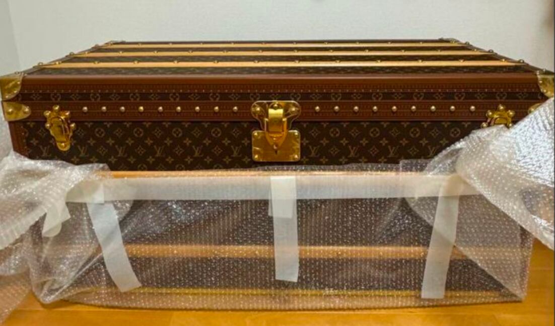 LOUIS VUITTON ルイヴィトン マルクリエ トランク トレー付き 