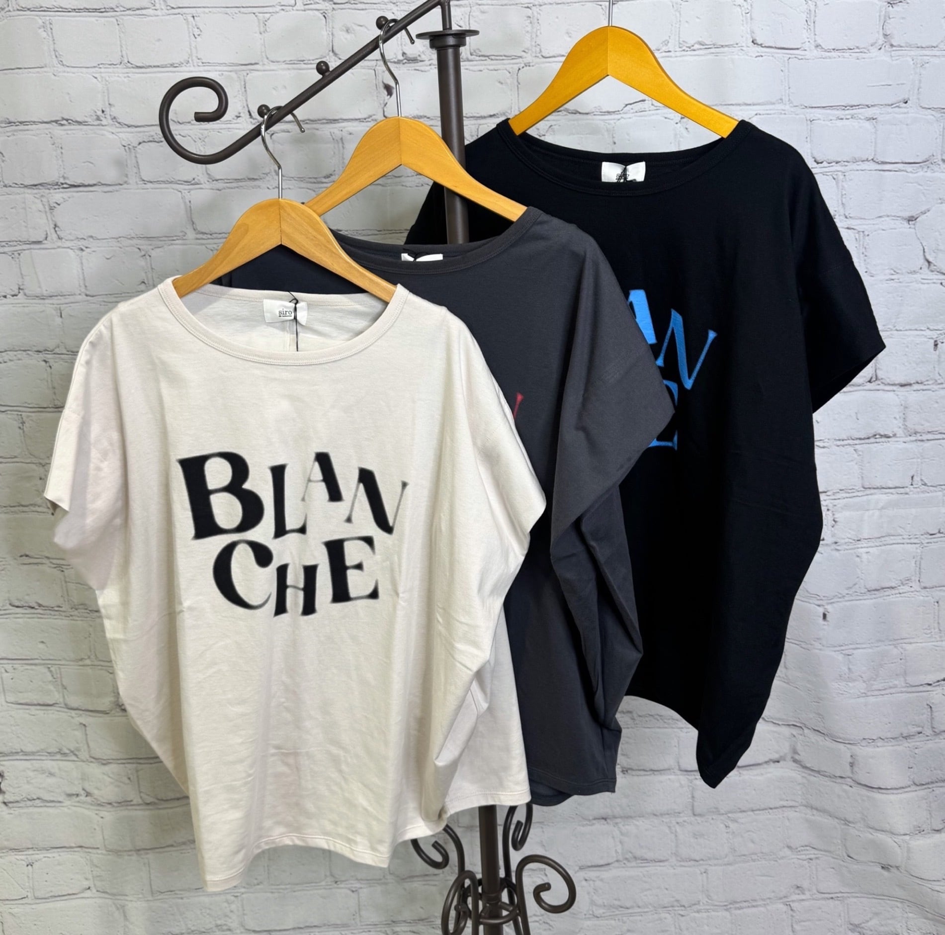 sir シロ BLANCHEタックスリーブT R623215