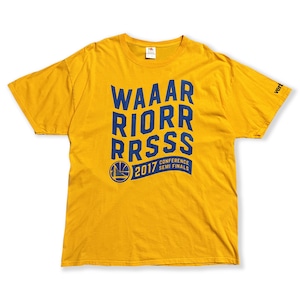 Golden State Warriors -2017 Conference Semi Finals- Printed T-Shirt. FRUIT OF THE LOOM