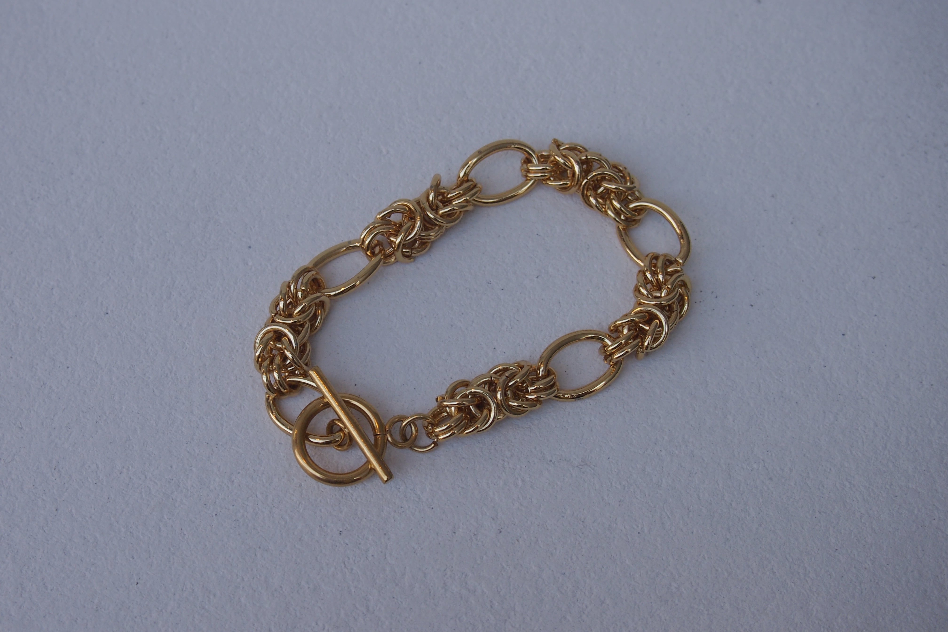 <STAINLESS>BIZAN Ⅱ GOLD BRACELET