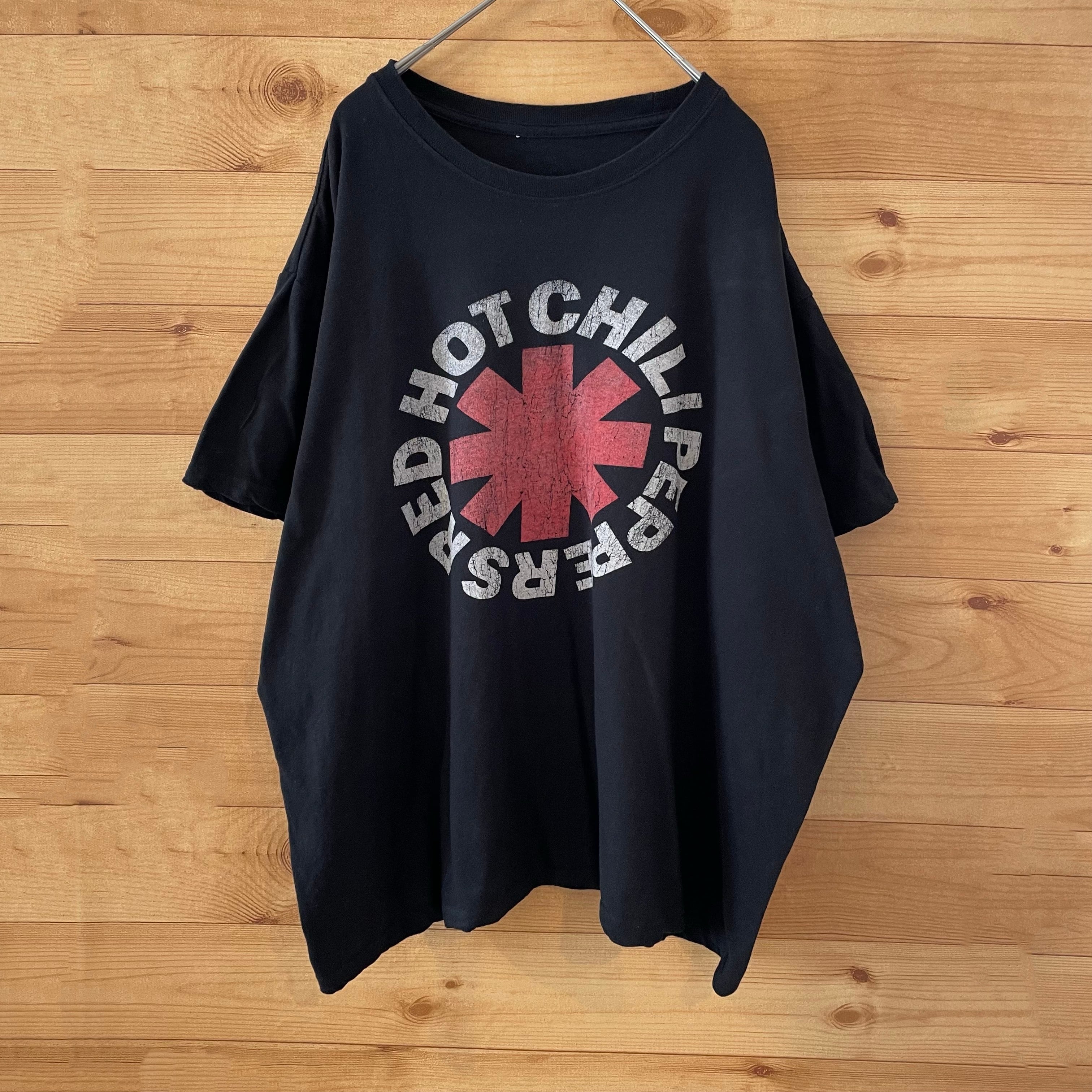 Red Hot Chili Peppers】レッチリ バンドTシャツ ロゴ XL ワイドサイズ