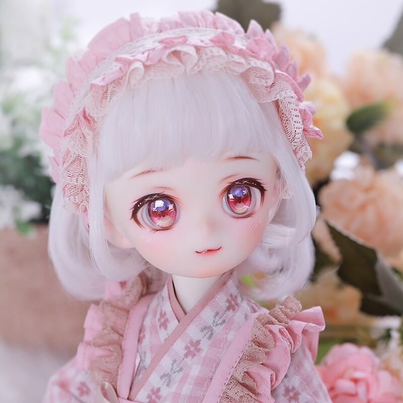 翌日発送】球体関節人形 bjd ドール フルセット 1/4-