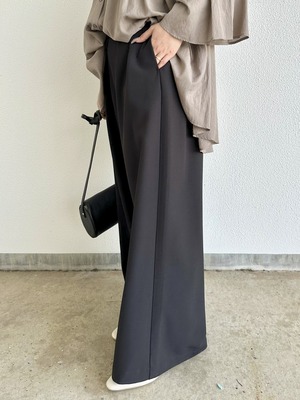 【○○○9286】ハイウエストワイドパンツ (8810-55513)