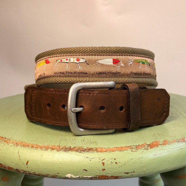 USA製 Bison Design Nylon Tape Belt “Lure” made in USA