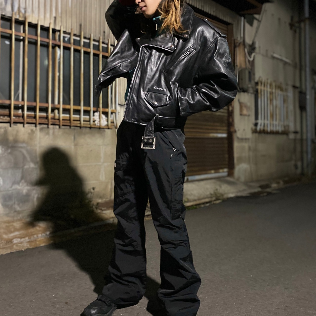 80〜90年代 ビンテージ USA製 後期バイカーズタグ Perfect by Schott  