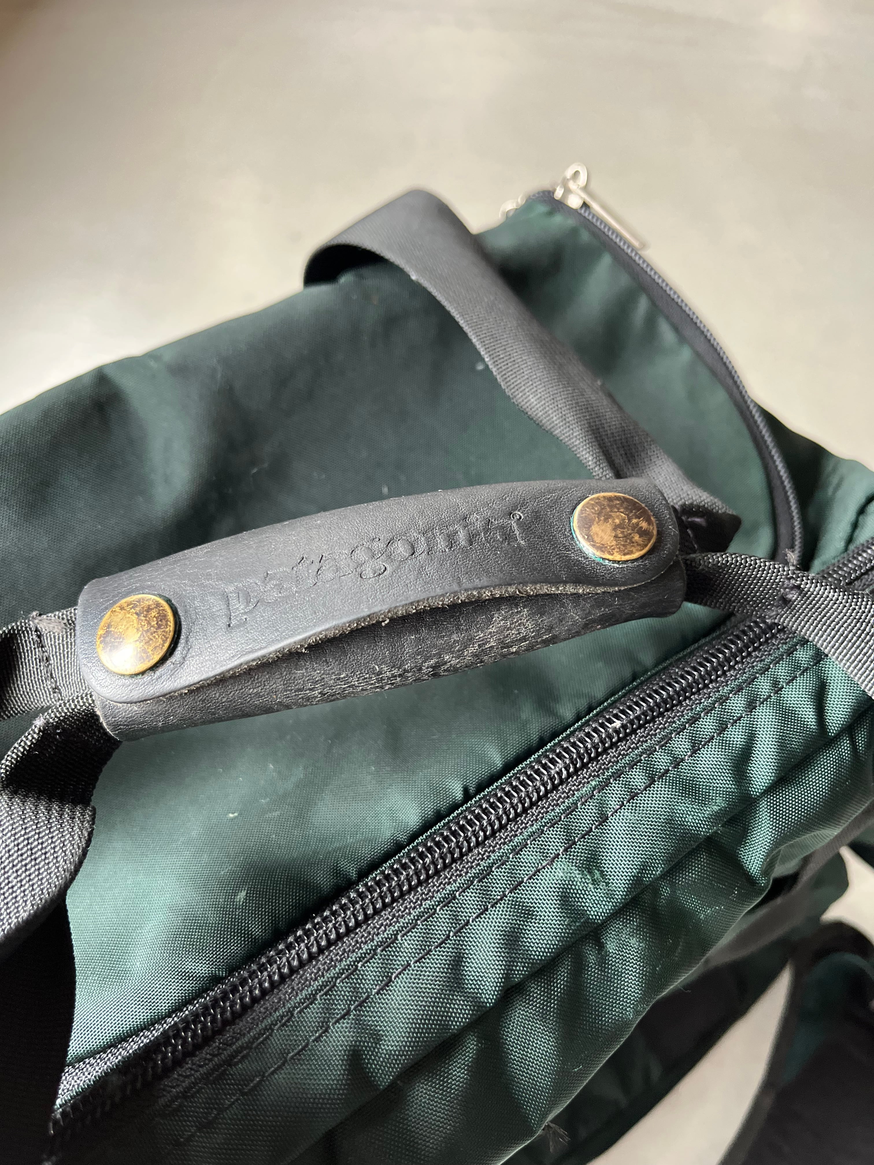 グリーン：90s patagonia パタゴニア ツール ギア ショルダー バッグ