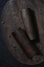 林出 Lin Chu - 羊皮漆茶則 Lacquered tea scoop