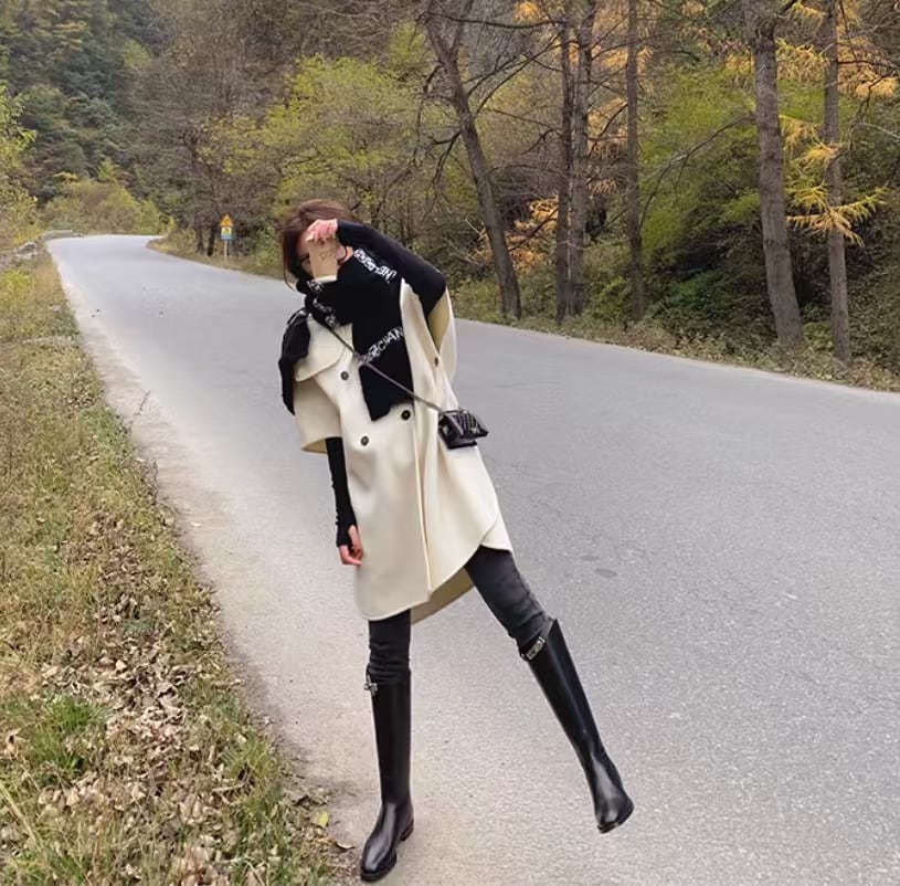 金具付ロングブーツ