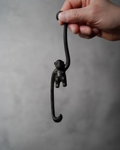 フック　猿　南部鉄器　A　/　岩手
