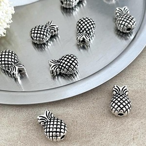 【2個】Pパイナップルメタルビーズ/スペーサー/チベット