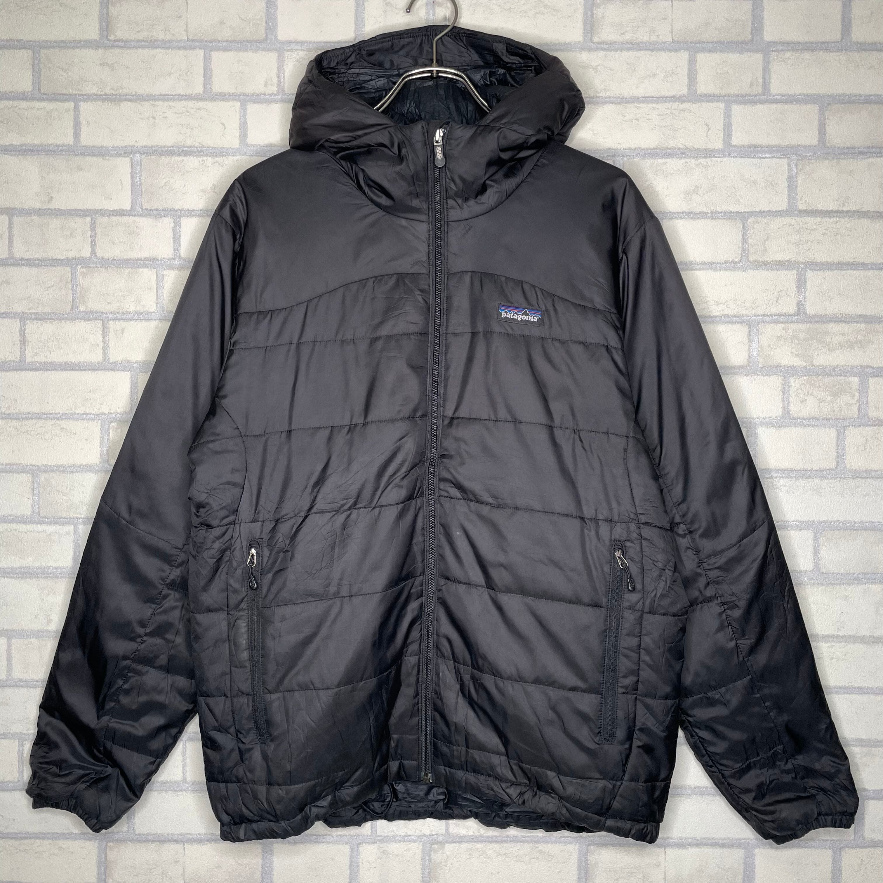 patagonia ダウンジャケット L 裾ゴム 100%ポリエステル 裏ポケット 