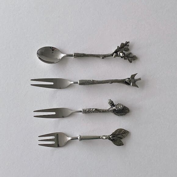 アトリエジュンコ デザートフォーク パインコーン | Atelier Sumer