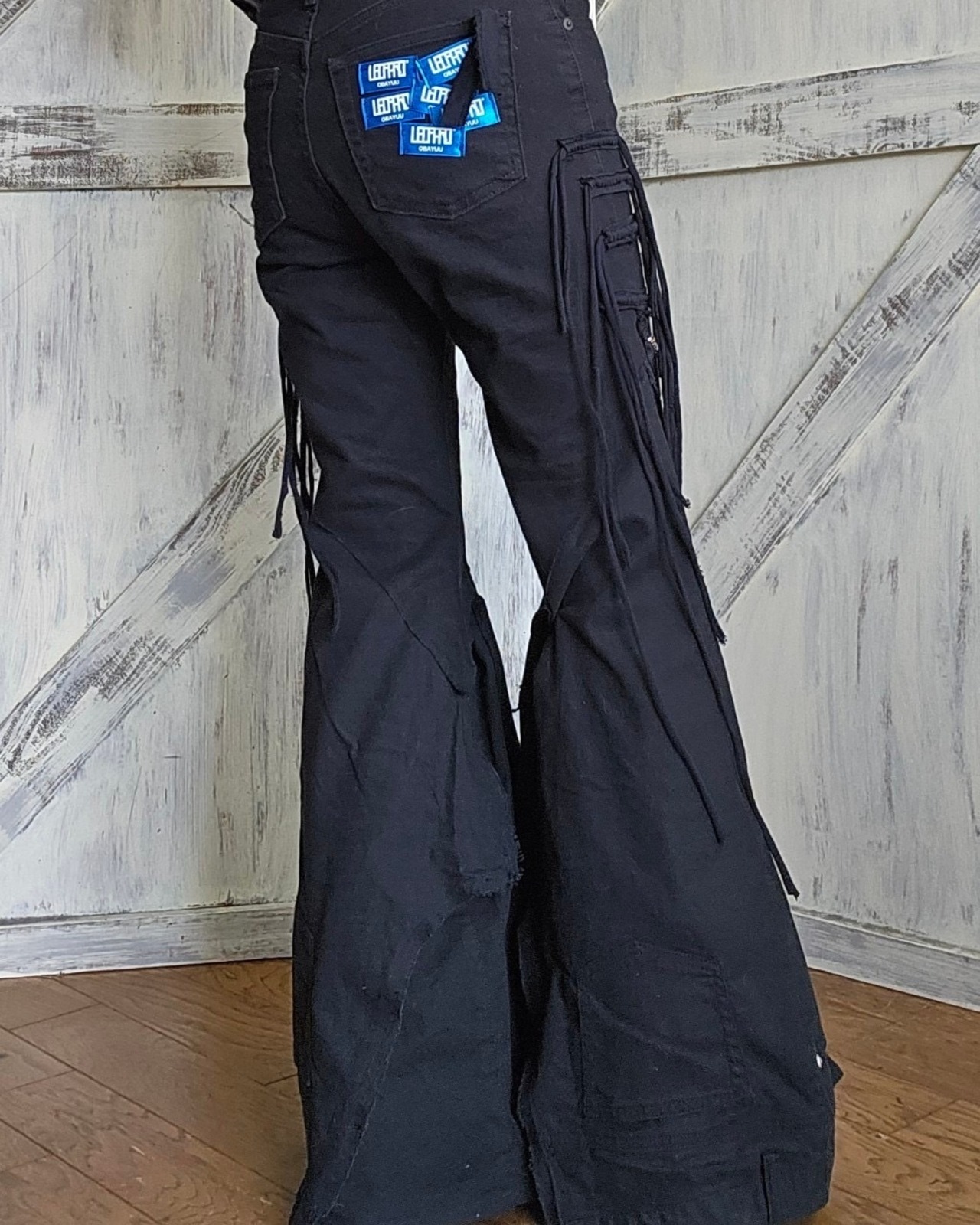 LEOPARDOBAYUU punk bottom made by Ku^