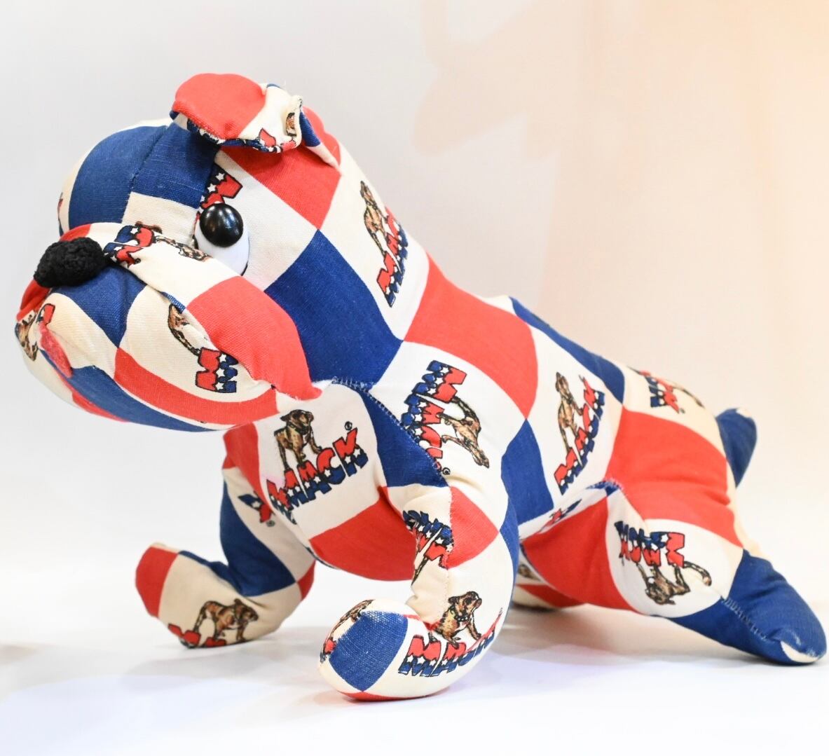 70-80s ヴィンテージ マックトラックブルドッグぬいぐるみUSA製 Vintage Mack Truck Advertising Bulldog Doll #3 | Button Works