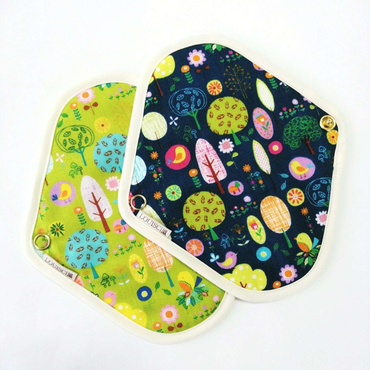 数量限定♡北欧インコ2色 おりもの今治Sサイズ(防水なし)2枚セット