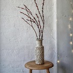 セラミックホワイトフラワーベース