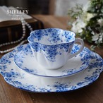 英国シェリー Dainty Blue デインティブルー トリオ thumbnail 1