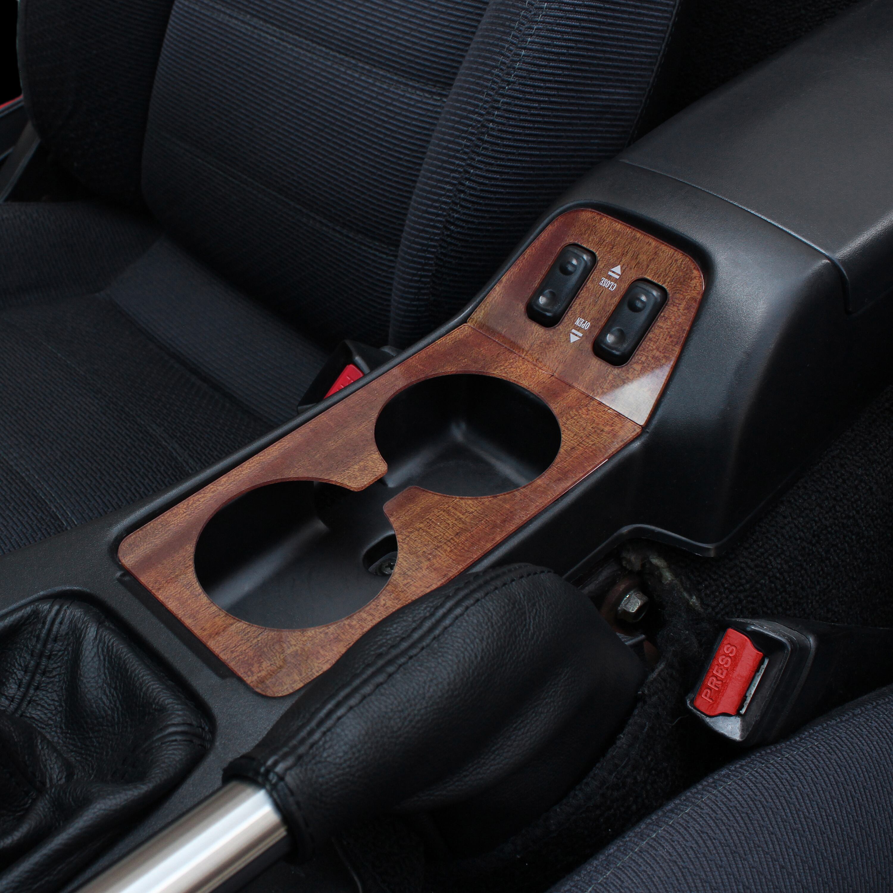 NA用コンソールドリンクホルダー(木目調)