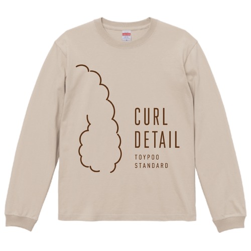 CURL DETAIL｜長袖Tシャツ