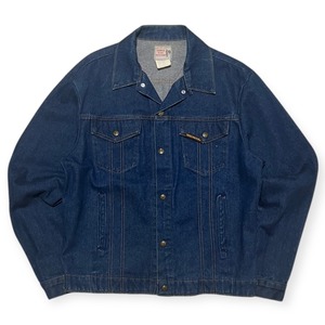 SADDLE KING WESTERN｜デニムジャケット｜USA製 70s ヴィンテージ 無骨｜サイズ44｜コンディションB