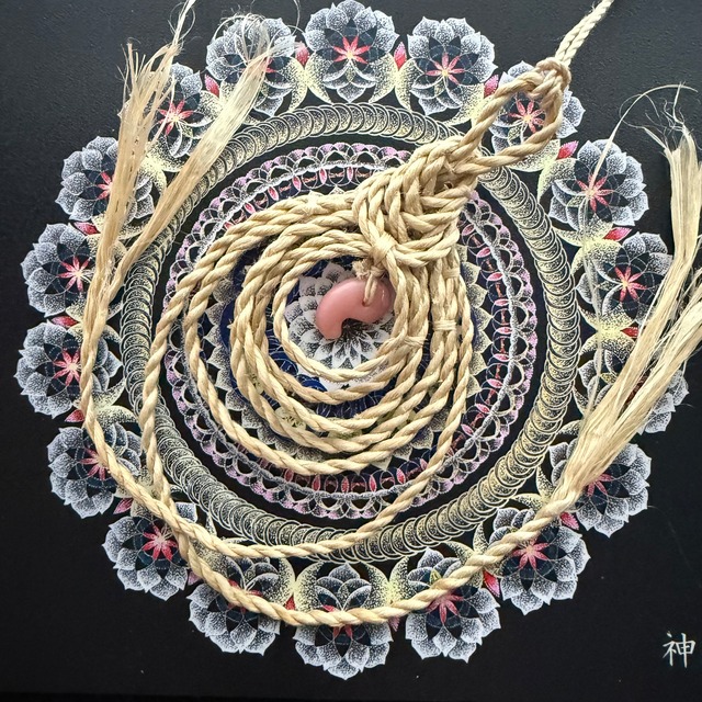 特等精麻の御守飾 〜 宝珠 はなひらく 〜