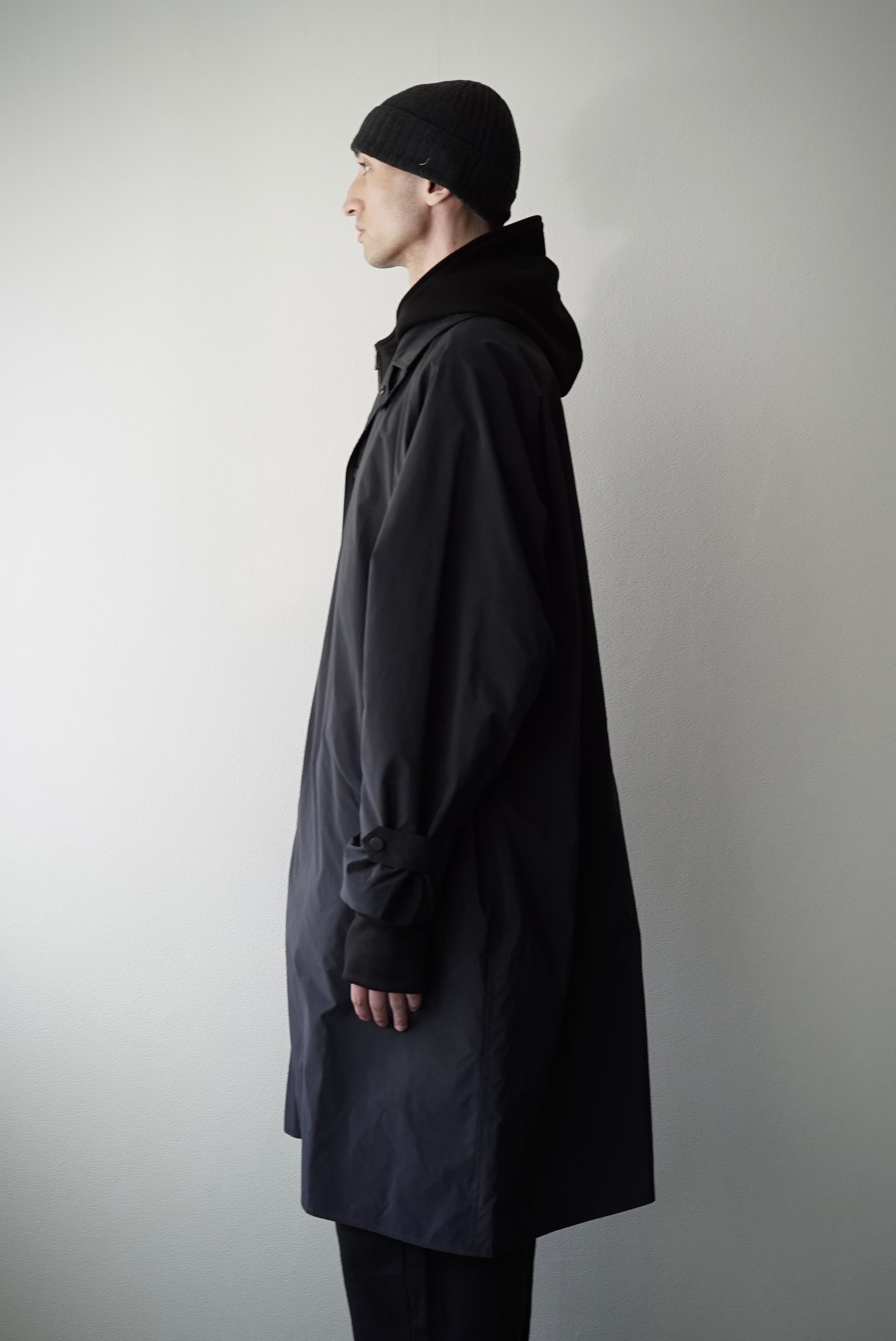 Lite_Milicloth / Mac Coat ( BLACK) | C O L I N A