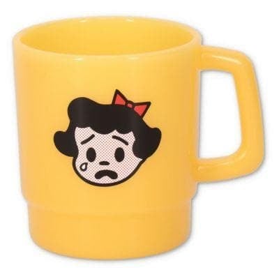 プラスチックマグカップ「原田治　オサムグッズ　ベティ　黄色」 - 画像1
