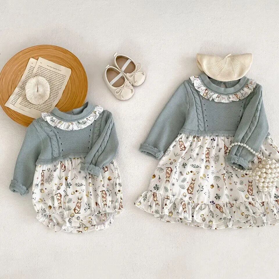 cute print rompers/dress