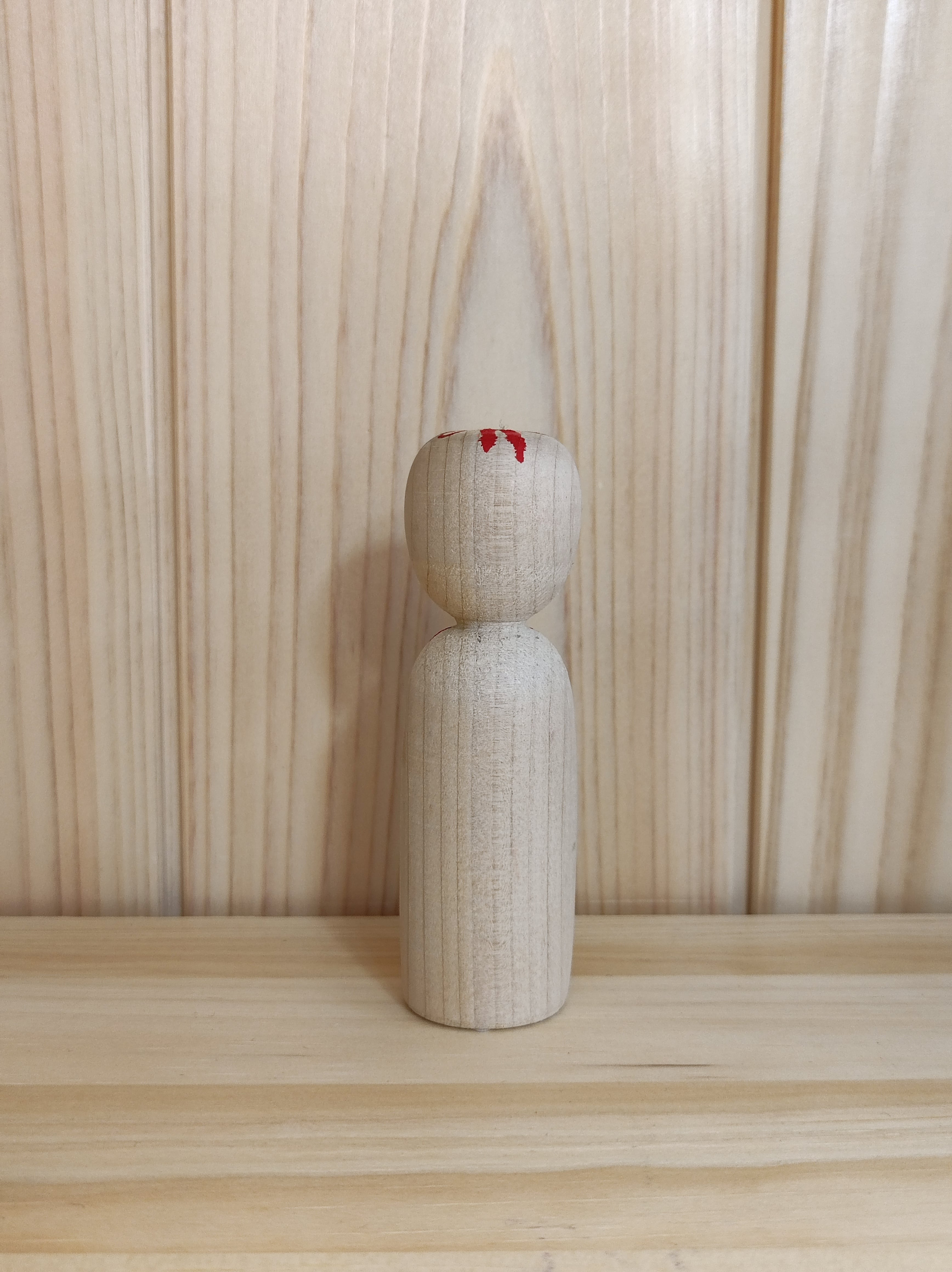 本間功工人：木地山系】こけし：約3寸 9㎝ N3IH-9 | SHIBUYA_KOKESHI