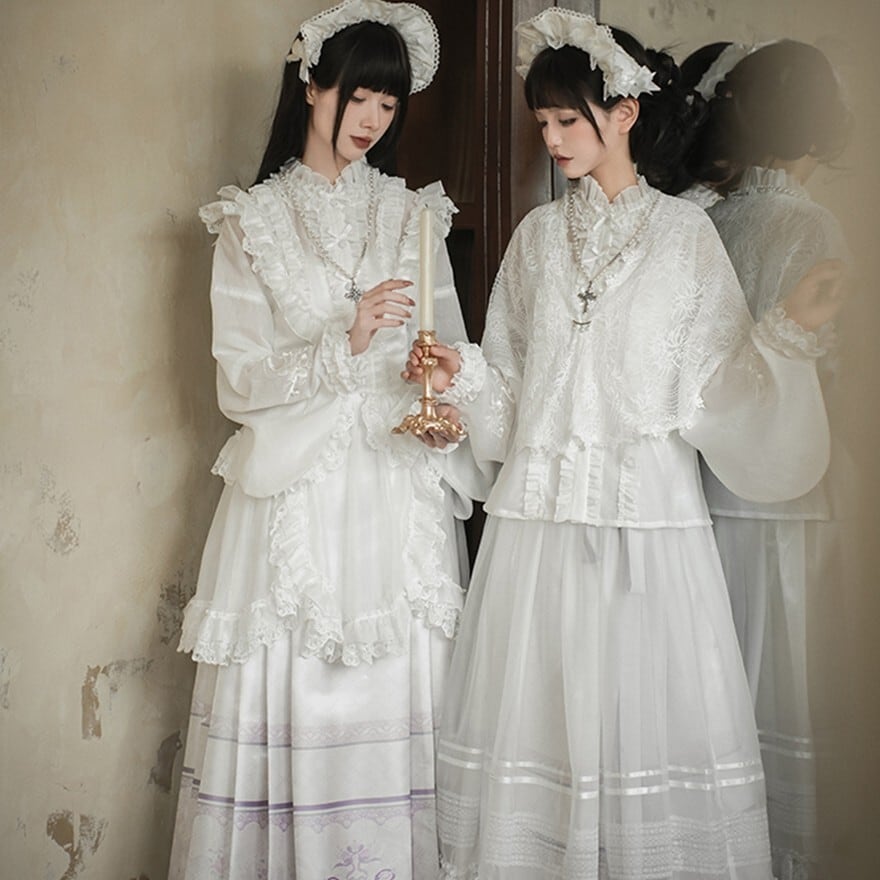 納期40日 ゴスロリ通販 With U 中華ロリータ セットアップ 9点セット