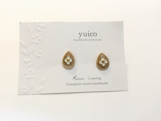 yuico 花雫のピアス