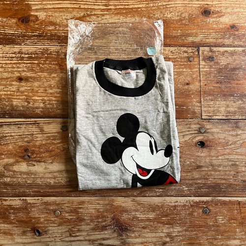 1970s DEADSTOCK ”Tropix Togs Inc."MICKEY MOUSE Ringer Tee/XL