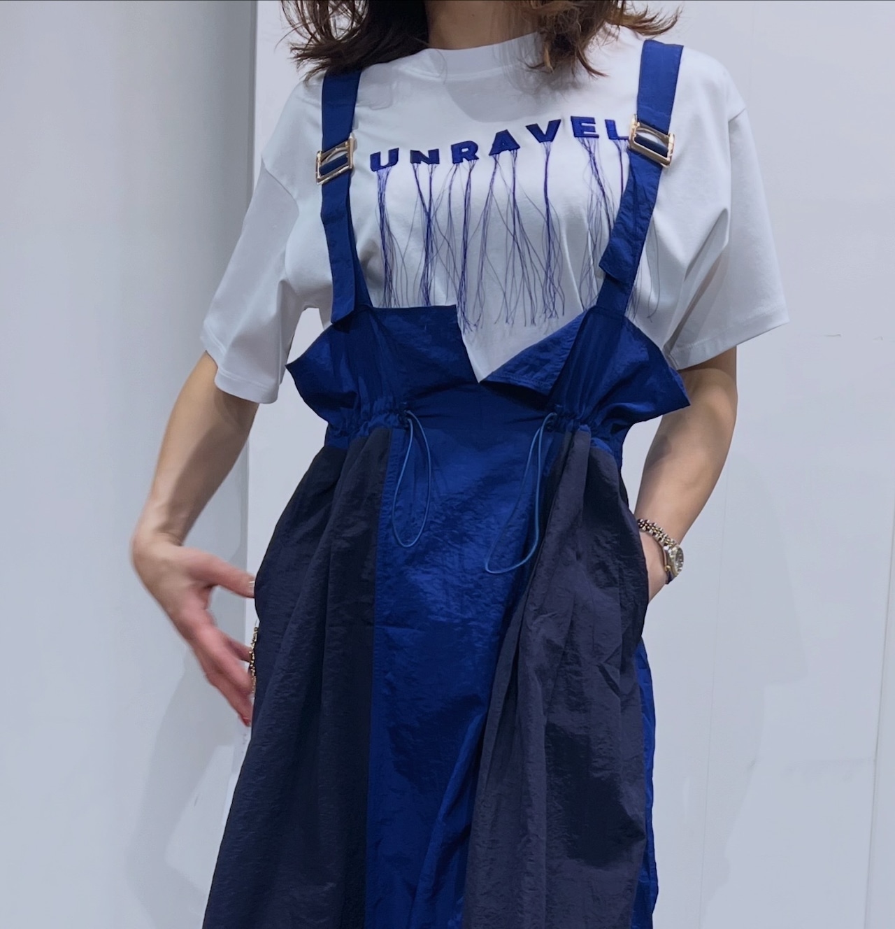 リズレイ RISLEY risley 2WAYジャンバースカート