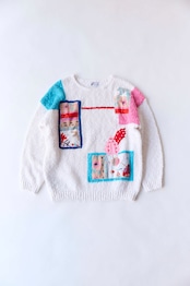 Sharifuwa patchwork sweater