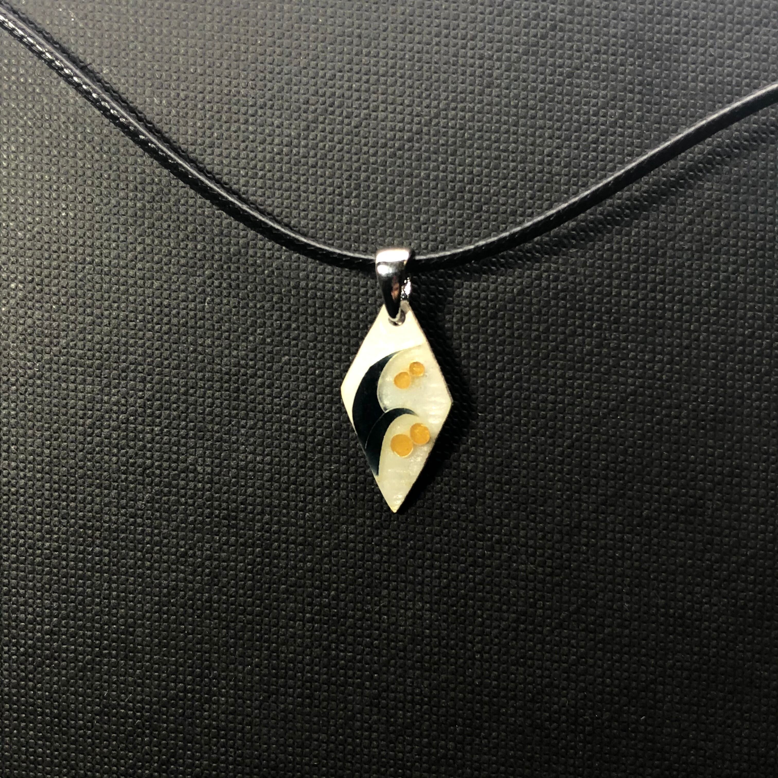 純銀素地 小ぶり七宝ネックレスb 田村七宝工芸 Online Store