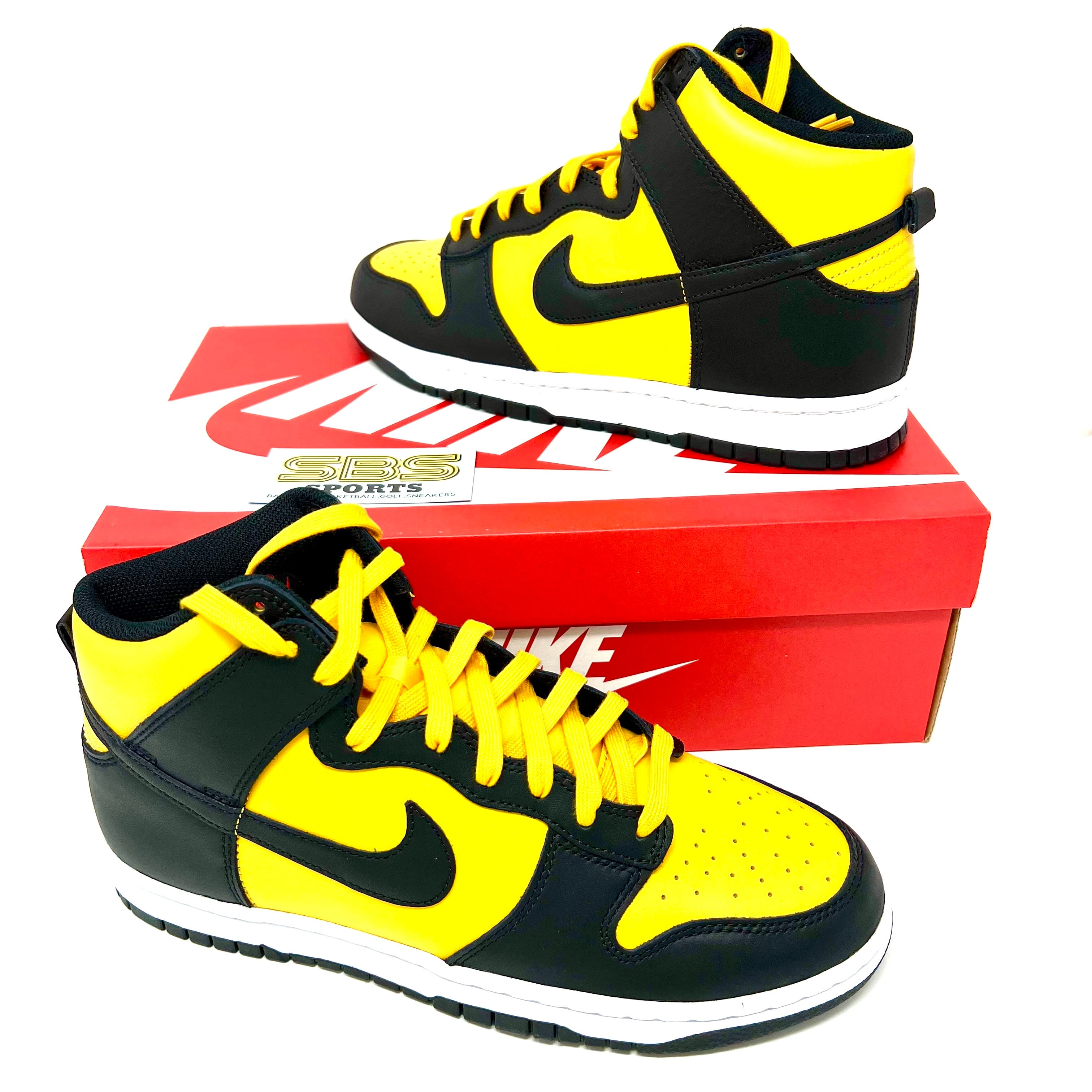 NIKE ナイキ ダンク ハイ DUNK HIGH Retro イエロー ブラック DD1399